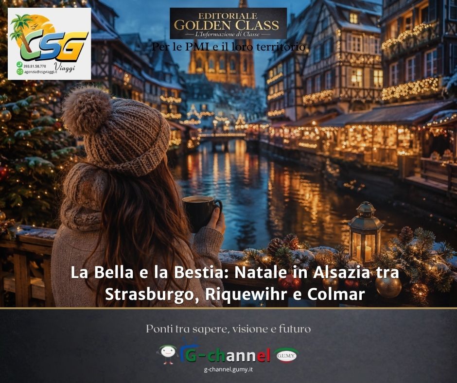 La Bella e la Bestia: Natale in Alsazia tra Strasburgo, Riquewihr e Colmar